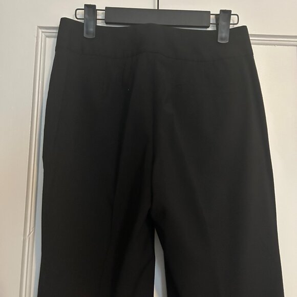 Banana Republic Black Wool Straight-Leg Suit Pants (Size 0) - perfect condition - Picture 11 of 12